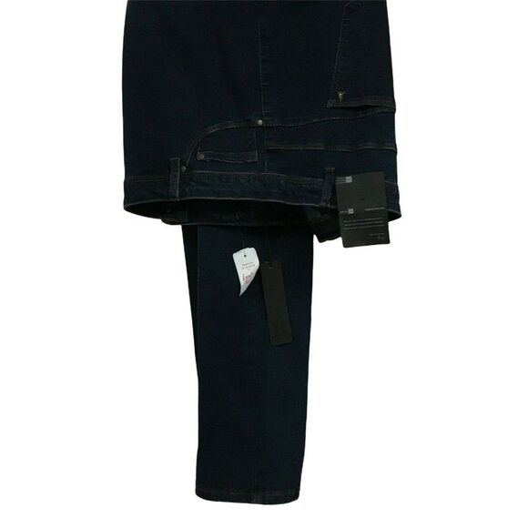 LaLa Anthony Denim - LaLa Anthony Stiletto High Rise Skinny Jeans Sz 24 Dark Wash  NEW